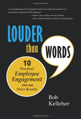 Louder than Words - 10 Practical Employee Engagement Steps That Drive Results - front cover